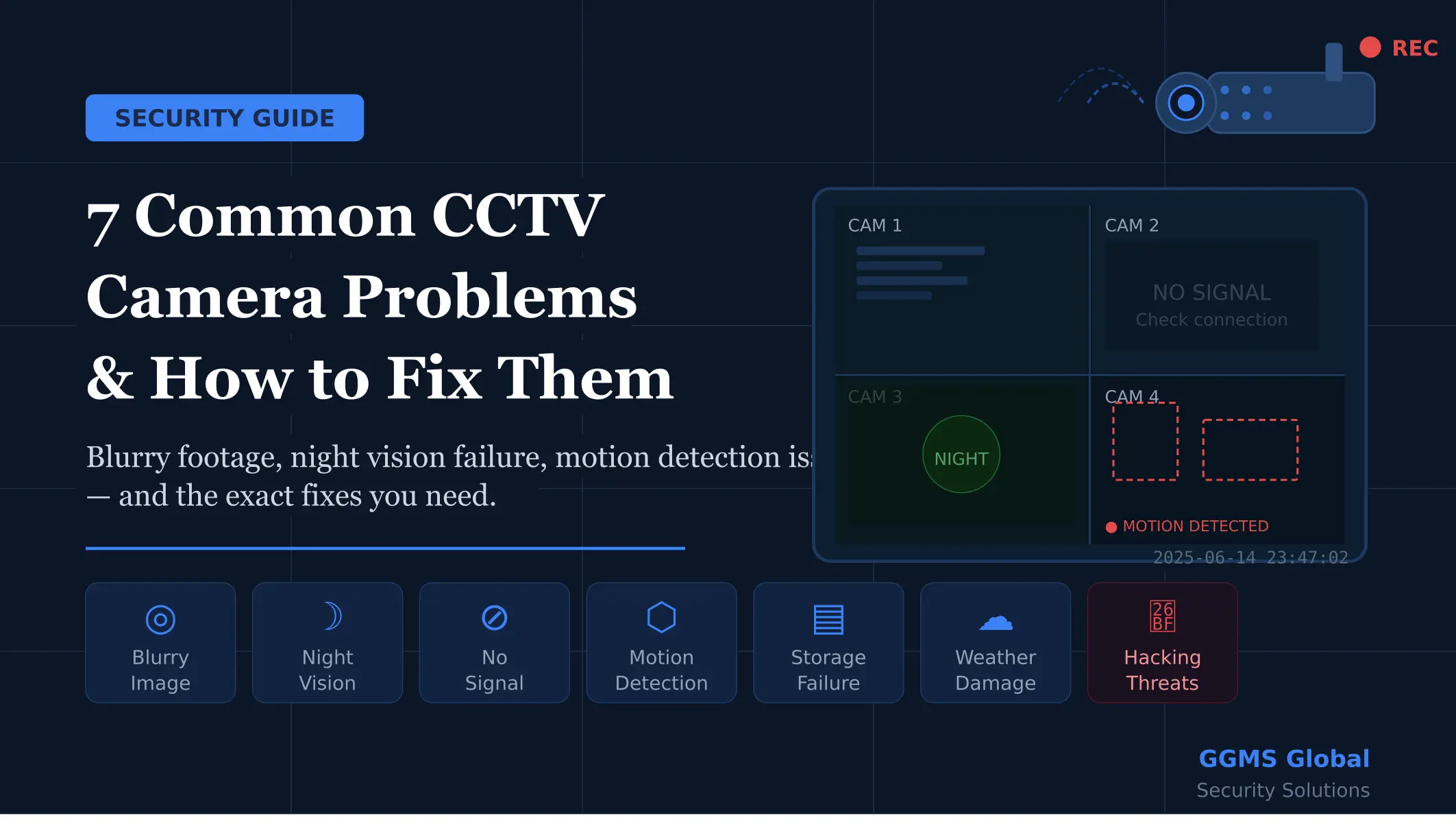 CCTV security camera