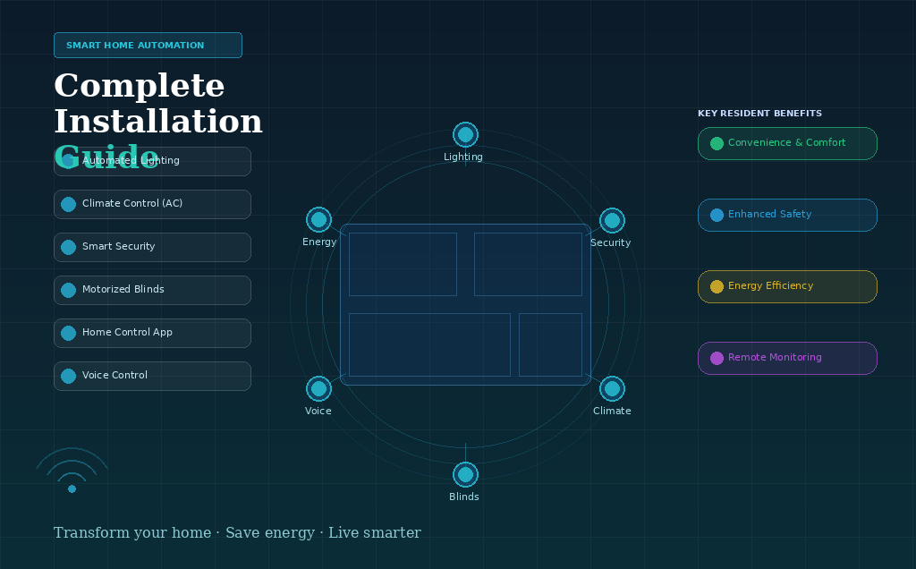 smart home automation installation